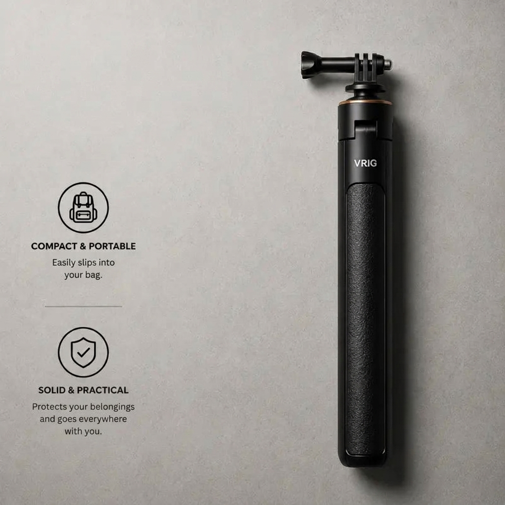 GoPro Tripod 138 CM Black | GoPro & Action Cameras | Tall & Stable