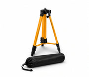 Laser Level Tripod 120 CM Yellow Aluminum | Laser Levels & Cross-Line Lasers | Storage Bag Included