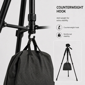 Binocular Tripod 140 CM Aluminum | Binoculars & Spotting Scopes | Foam Grips & Storage Bag Included
