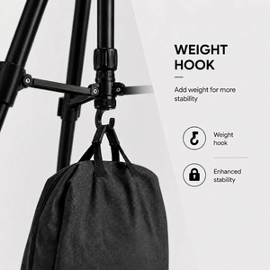 Camera Tripod 160 CM Aluminum | DSLR, Mirrorless & Smartphone | 1/4-inch Screw & Converts to Monopod