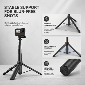GoPro Tripod 138 CM Black | GoPro & Action Cameras | Tall & Stable