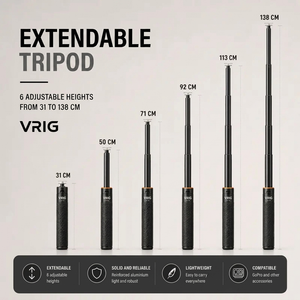 GoPro Tripod 138 CM Black | GoPro & Action Cameras | Tall & Stable