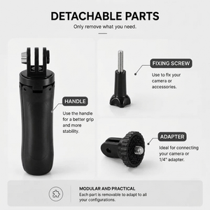 GoPro Tripod 23 CM Black | GoPro & Action Cameras | Extendable & Lightweight