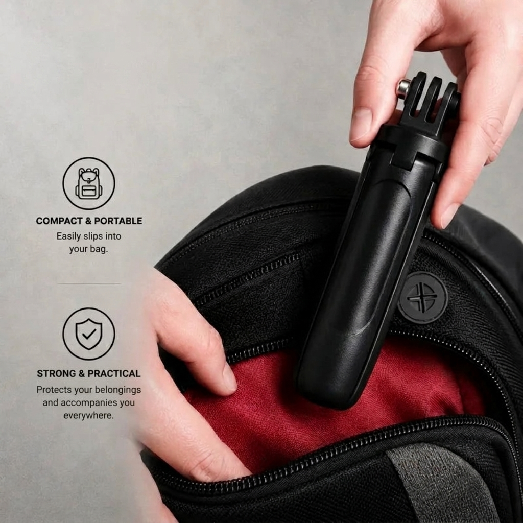 GoPro Tripod 23 CM Black | GoPro & Action Cameras | Extendable & Lightweight