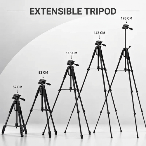 Binocular Tripod 178 CM Aluminum | Binoculars & Spotting Scopes | Foam Grips & Storage Bag Included