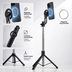 Selfie Stick Tripod iPhone 12 13 14 15 Pro Max 170 CM | Bluetooth