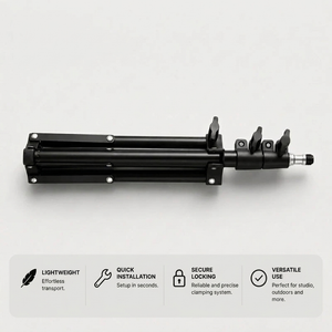 Projector Tripod 110 CM Black | Universal Projector Compatibility | Lightweight & Adjustable