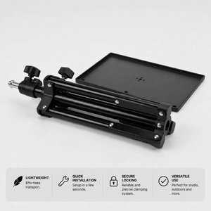 Projector Tripod 120 CM | Universal Projector Compatibility | Tray Included & Adjustable Height