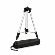 Laser Level Tripod 120 CM Grey Aluminum | Laser Levels & Cross-Line Lasers | Storage Bag Included