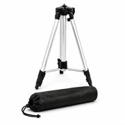 Laser Level Tripod 150 CM Grey Aluminum | Laser Levels & Cross-Line Lasers | Storage Bag Included