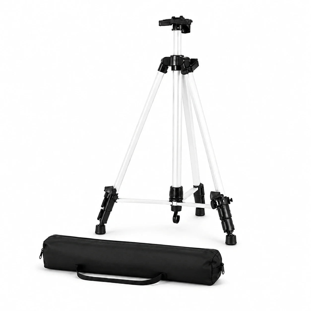 Easel Tripod 155 CM Silver Aluminum product image 1
