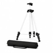 Easel Tripod 155 CM Silver Aluminum | Adjustable & Stable | Carry Bag Included