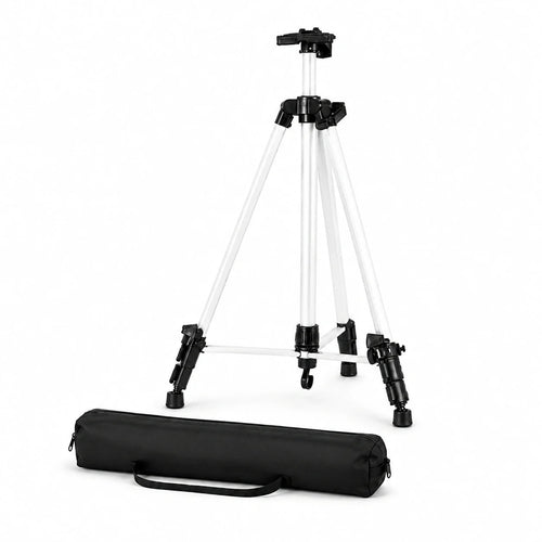 Easel Tripod 155 CM Silver Aluminum product image 1