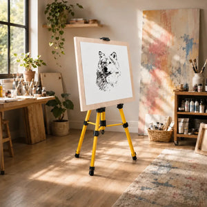 Easel Tripod 155 CM Gold Aluminum product image 6