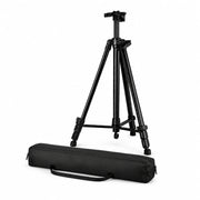Easel Tripod 155 CM Black Aluminum | Adjustable & Stable | Carry Bag Included