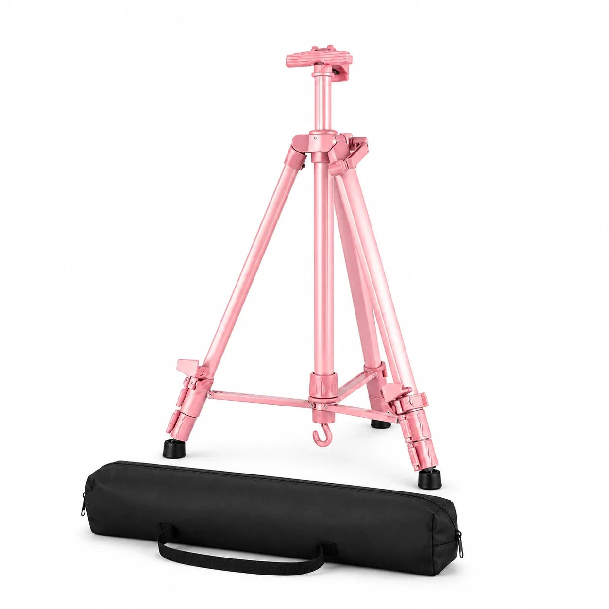 Easel Tripod 155 CM Pink Aluminum product image 1