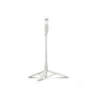 Phone Tripod 170 CM White Aluminum | iPhone & Android | Stable at Full Extension & Remote Included